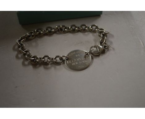 A Tiffany &amp; Co. silver bracelet