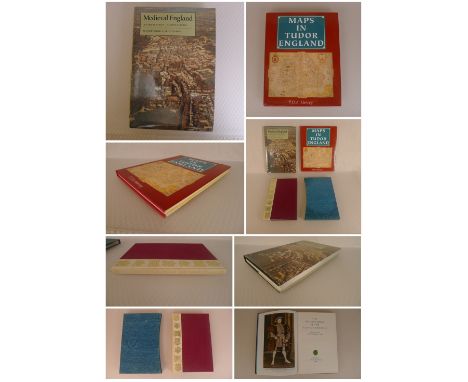 3 x Medieval, Tudor history books (all hardbacks with dust wrappers) comprising Maps In Tudor England by P D A Harvey publish