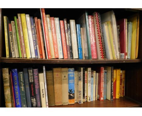 A large quantity of books relating to magic, horoscopes, astrology, general books, etc. (1 bookcase)