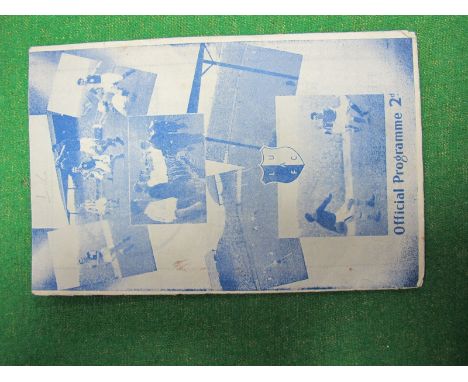 Leeds United 1946-7 Programme v. Arsenal, dated March 22nd 1947.