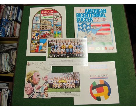 England 'England in Mexico Jules Rimet 1970' Itinerary, printed by West Brothers, for International Tour to Columbia and Ecua