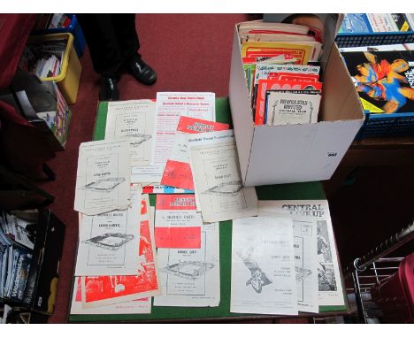 Sheffield United Programmes, large quantity to include County Cup v Doncaster 1970, 73 v Barnsley 59, away 67 & 69, FA Cup se