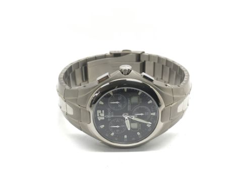 A boxed, new and unused gents Tissot quartz chronograph G10 watch.