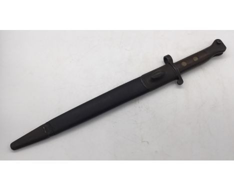 A 19th century MK1 type 2 1888 pattern Lee Metford bayonet, of the type used during the Boer War. Issue date of April 1895 st