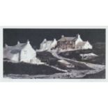 ‡ JOHN KNAPP-FISHER limited edition (430/500) print - 'Abereiddy Cottages', signed in pencil, 17 x