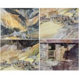 ‡ MALCOLM EDWARDS, four ltd. edn. colour lithographs - Snowdonia Shadows (73/125), (I) 37 x 24.5cms;