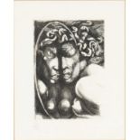 ‡ MICHAEL AYRTON (1921-1975) limited edition (11/75) aquatint - entitled 'Gorgon', (pl) 13 x 9cms