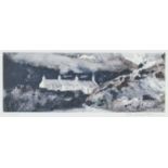 ‡ JOHN KNAPP-FISHER limited edition (271/500) print - 'Abereiddy Cottages', signed in pencil, 14.5 x
