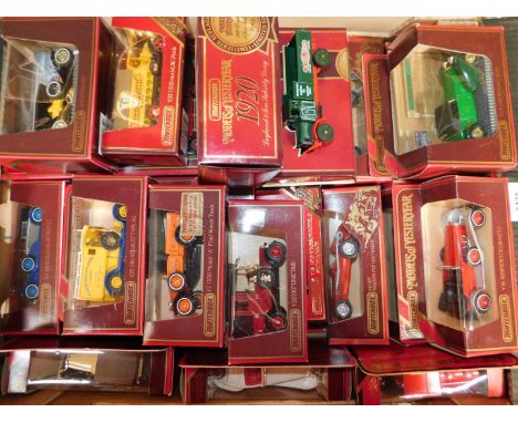 Matchbox Models of Yesteryear, die cast vintage motor cars, trucks, and sports cars. (qty)