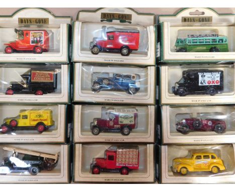 Days Gone By die cast models of vintage trucks, and cars, boxed. (qty)
