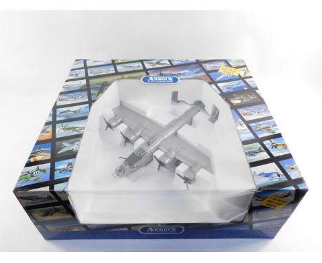 A Franklin Mint die cast model of a B-24 Liberator, Night Mission, Armour Collection, scale 1:48, boxed.