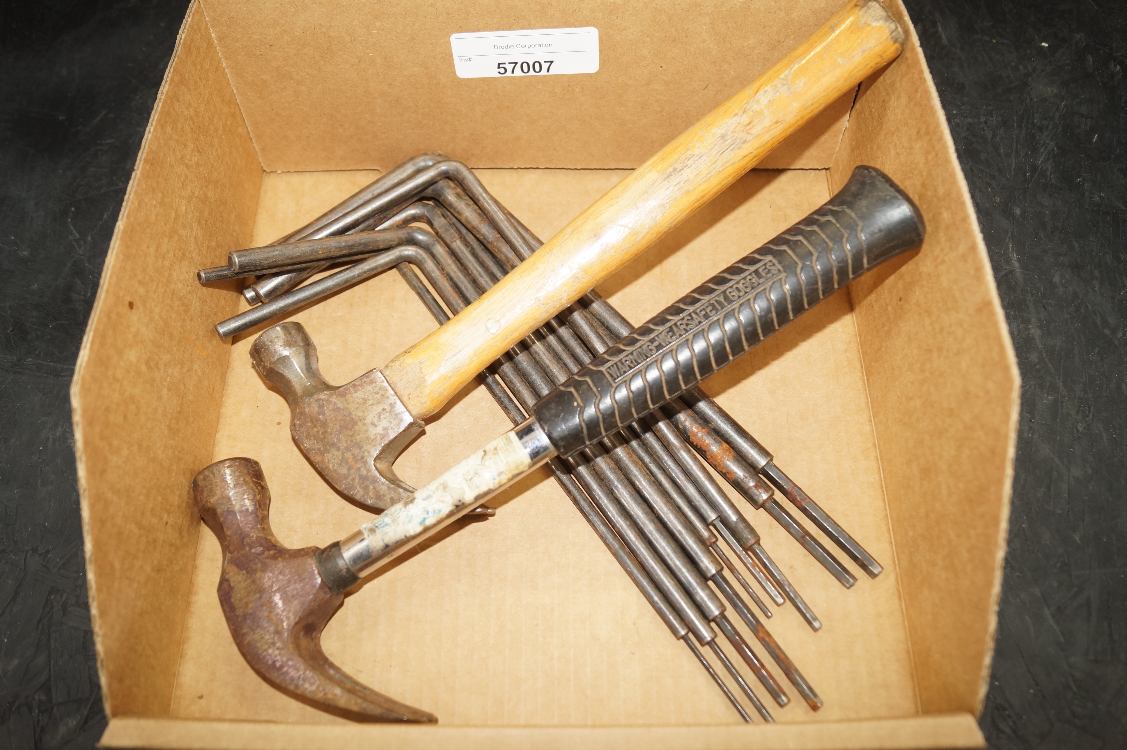 Long Reach Allen Wrenches and Hammers, [Located at Livonia, MI Warehouse, Contact Dick or Dan Bro