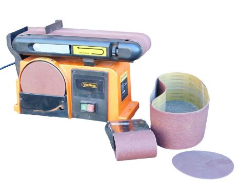 A Vonhaus electric belt sander, serial no 3500181.