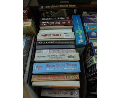 FIRST WORLD WAR - 12 games:  The First World War  Grand Illusion, 1914 Glories End, Rise of The Red Army, World War I, Red Ru