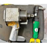 (1) Speadaire 3/8" Pneumatic Ratchet, Model 21AA64, (1) Pneumatic Impact Wrench