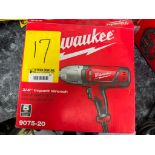 (New) Milwaukee Electric 3/4" Square Ring Impact Wrench, Model 9075-20, S/N 239DD205000282