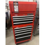 9-Drawer Craftsman Double Stack Rolling Tool Box & Contents