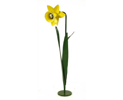 A 'Daffodil' standard lamp, 170cm approximately high