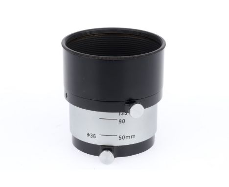 A Leitz Wetzlar FIKUS Lens Hood, black, VG,