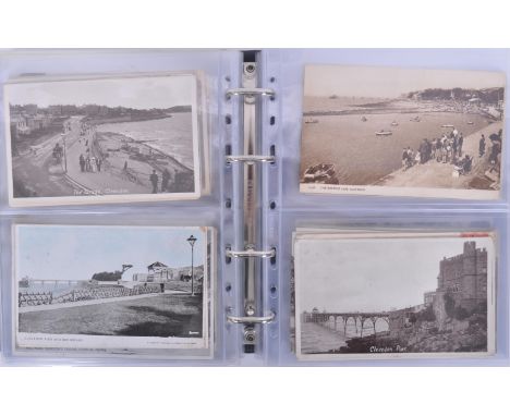 Postcards - Local Interest - East Clevedon -&nbsp; Walton - Gordano (Somerset) Well presented postcard album with views of wa