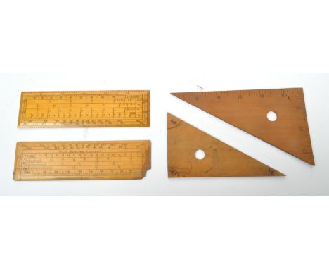 A collection of early 20th century to mid 20th century to include an engineers G. Wright of London clinometer alongside vario
