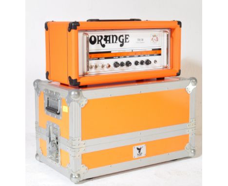 An Orange TH 30 Twin Channel amplifier head in original NSP hard case. Serial Number 00034-0610.&nbsp;