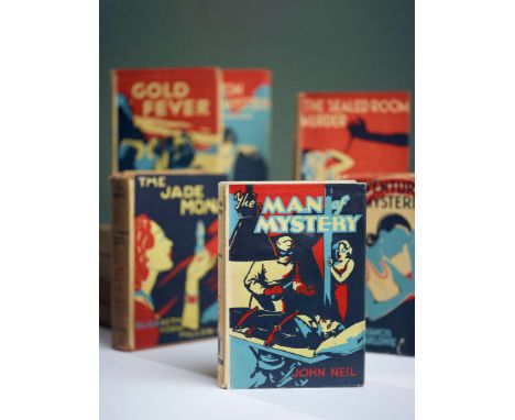  Arthur Gray (Books) Ltd (publishers) Group of detective and mystery novels in the dust jackets undated but several of the wo