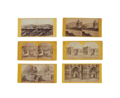  Wilson, G.W. and Others Stereoviews, mainly Scottish views 28 views by G.W. Wilson including Edinburgh, Balmoral, the Wester