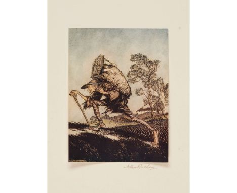  Rackham, Arthur, illustrator - The Brothers Grimm Little Brother & Little Sister London: Constable & Co., 1917. 4to, number 