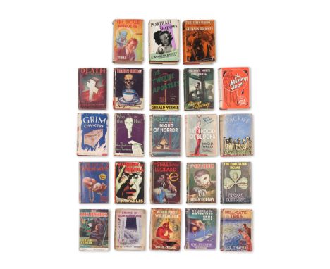  Crime fiction Collection of mystery and detective novels in macabre dust jackets all 8vo, original cloth, with the dust jack