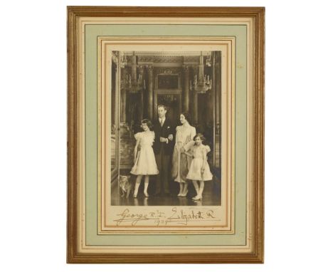  George VI (1895-1952) and Elizabeth (1900-2002), King and Queen Consort of Great Britain, Ireland, and the British dominions