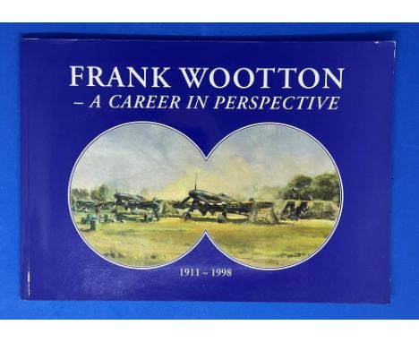 WW2 Artist Frank Wootton Personally Signed Frank Wootton Paperback book titled A Career In Perspective. Only 25 of these book