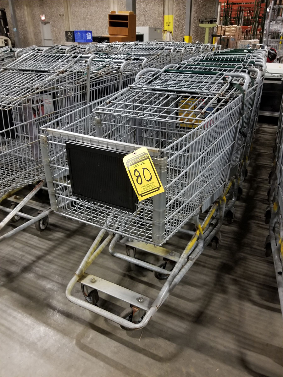 (20) SHOPPING CARTS