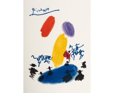 Picasso, Pablo - - Federico García Lorca. Chant funèbre pour Ignacio Sanchez Mejias. Mit 10 Textlithographien nach Picasso in