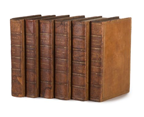Zoologie - - George Shaw. General Zoology, or systematic natural history. Bde. I-III in 6 Teilen. Mit gest. Titeln mit Vignet