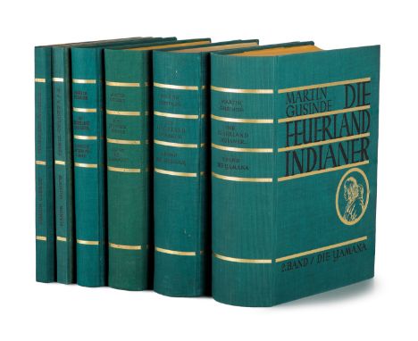 Südamerika - - Martin Gusinde. Die Feuerland-Indianer. Ergebnisse meiner vier Forschungsreisen in den Jahren 1918-1924 ... 6 