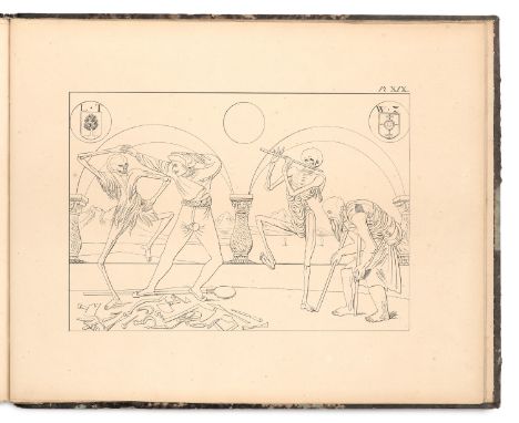 Niklaus (genannt Deutsch) Manuel. Todtentanz, gemalt zu Bern um 1515-1520, lithographiert nach den getreuen Copien des berühm