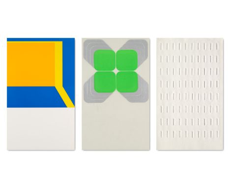 ZERO - - lenk mack pfahler uecker. Padiglione tedesco der XXXV Biennale di Venezia 1970. 4 Kataloge mit 3 (v. 4) beiliegenden