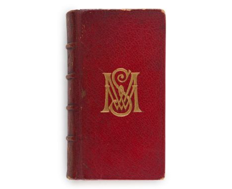 [MINIATURE BOOKS]. EPICTETUS. -- CEBES. &nbsp; &nbsp;Epicteti Enchiridion, Et Cebetis Tabula. Lugduni Batavorum: Ioan. Maire,