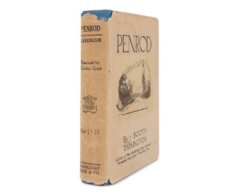 TARKINGTON, Booth (1869-1946). Penrod. Garden City, New York: Doubleday, Page &amp; Company, 1914.8vo. Original publisher 's 