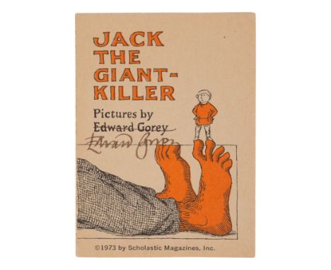 [MINIATURE BOOK]. -- GOREY, Edward (1925-2000), illustrator. &nbsp;Jack the Giant-Killer. New York: Scholastic Magazines, 197