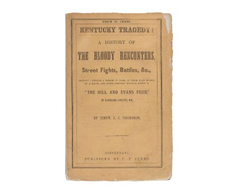 [KENTUCKY &amp; WESTERN SETTLEMENT NARRATIVES]. A Group of 7 works, comprising: &nbsp;ATHERTON, William C. Narrative of the S