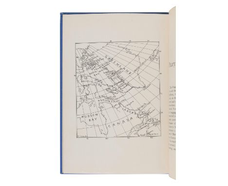 HOPPIN, Benjamin (1851-1923). A Diary kept while with the Peary Arctic Expedition of 1896. [New Haven?: n.p., 1897].8vo. Map 