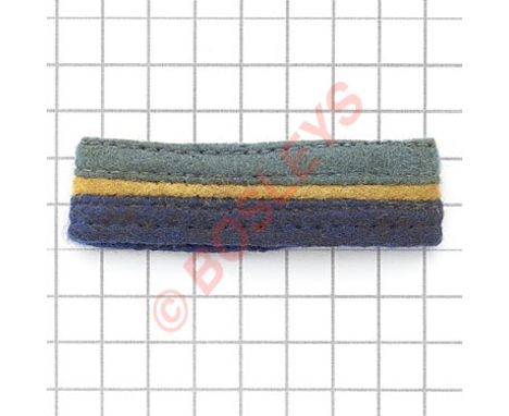 10th Bn. Parachute Regiment WW2 cloth epaulette tab.Scarce felt light blue, yellow and mid blueSightly faded. GC