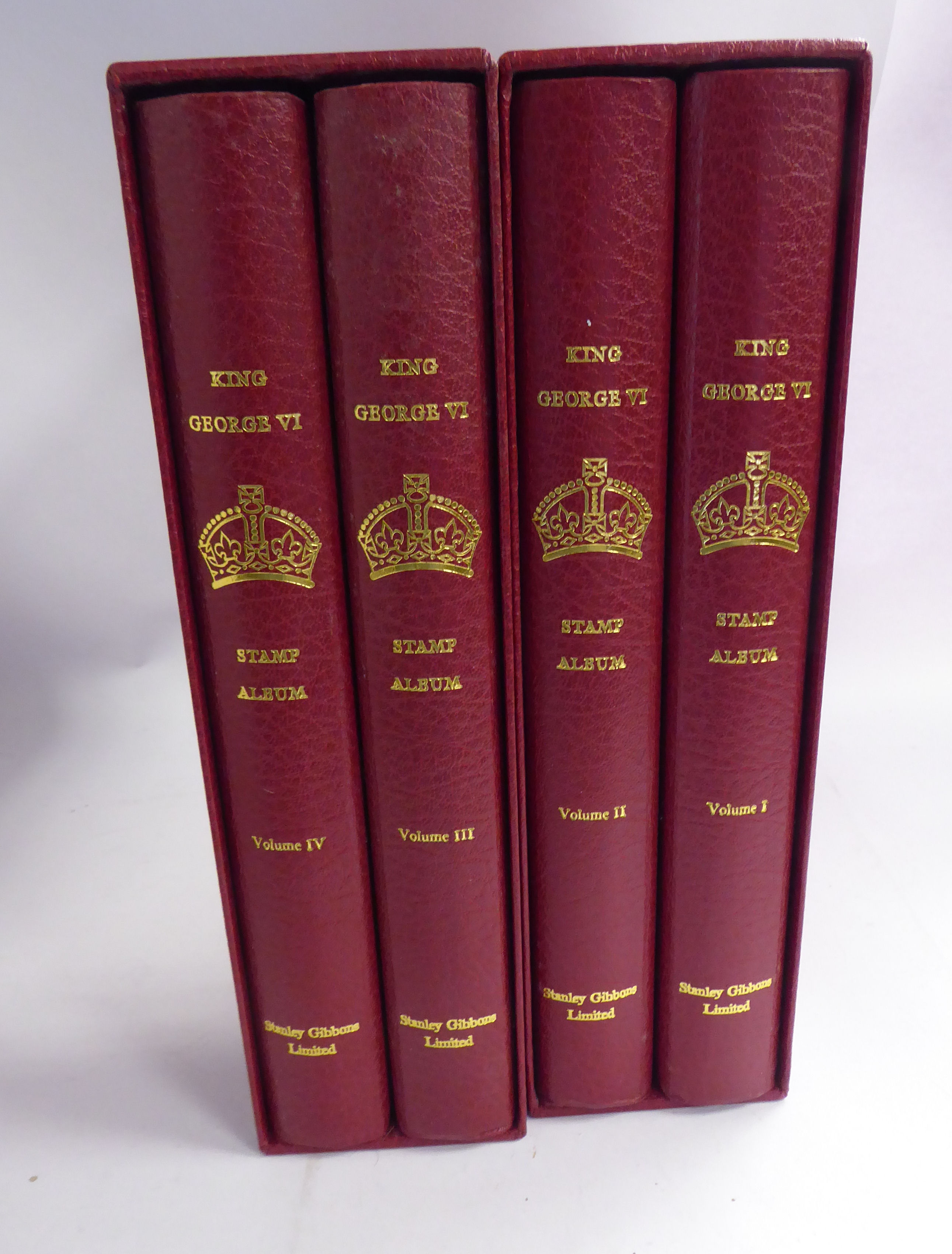 Postage stamp collecting books, albums and inserts