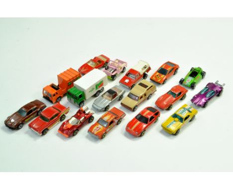 Hot Wheels Diecast group comprising various early issues including some redline issues. Generally fair to excellent.