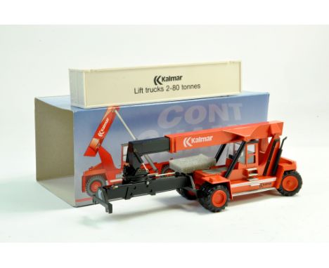 Conrad 1/50 No. 2973 Kalmar DRD450-60S5 Container Fork Lift. Excellent with very good box.