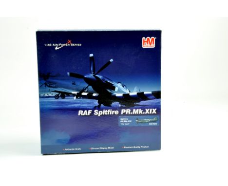 Hobby Master 1/48 diecast model aircraft RAF Spitfire PR.MKXIX. The Last. Model appears generally excellent. Vendor lists as 