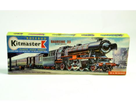 Rosebud 00 Kitmaster Plastic model kit issue comprising Baureihe 23 Locomotive. Complete and Excellent.