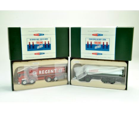 Corgi 1/50 diecast truck issues comprising Fueling the Fifties Tankers, Regent and Castrol Issues. Complete, excellent and wi